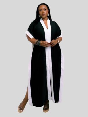 Monochrome Kaftan